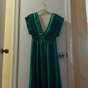 Emerald green boutique size small dress